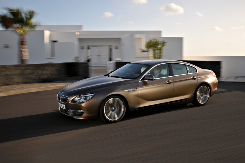 BMW officially reveals the 4-door  6-Series Gran Coupe 79537