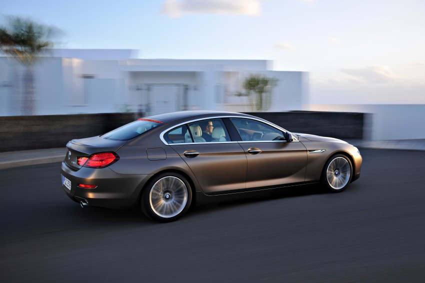 BMW officially reveals the 4-door  6-Series Gran Coupe 79538