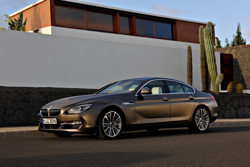 BMW officially reveals the 4-door  6-Series Gran Coupe 79541