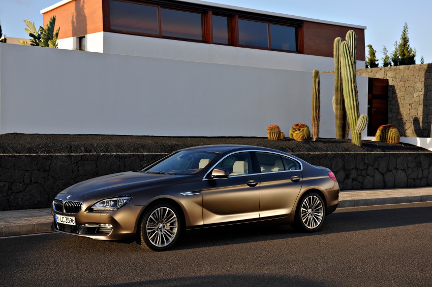BMW officially reveals the 4-door  6-Series Gran Coupe 79542