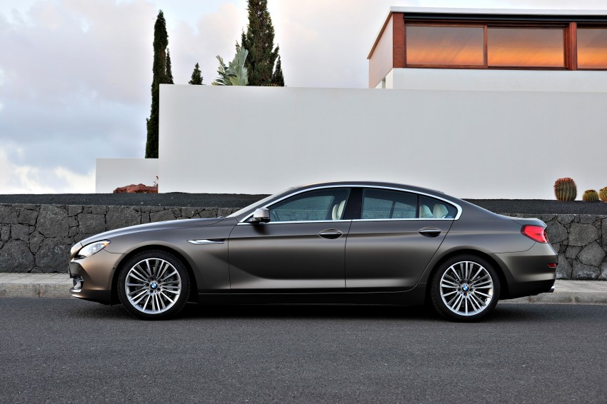 BMW officially reveals the 4-door  6-Series Gran Coupe 79543