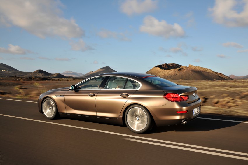 BMW officially reveals the 4-door  6-Series Gran Coupe 79544