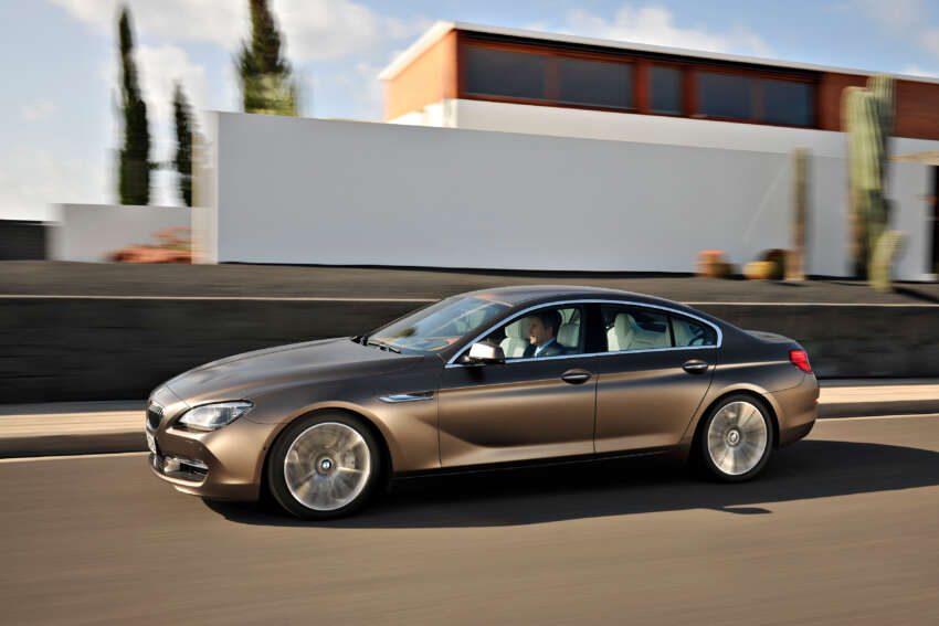 BMW officially reveals the 4-door  6-Series Gran Coupe 79546