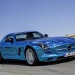 Mercedes-Benz SLS AMG Electric Drive shown in Paris: world’s most powerful production EV