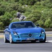 Mercedes-Benz SLS AMG Electric Drive shown in Paris: world’s most powerful production EV