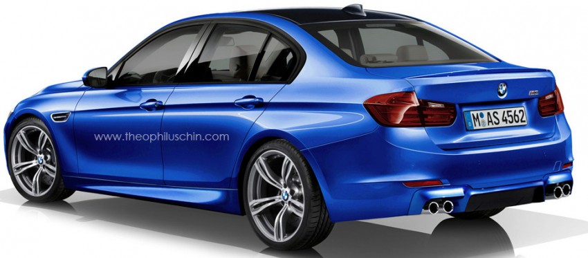 New BMW M3 Sedan Rendering by Theophilus Chin 73654