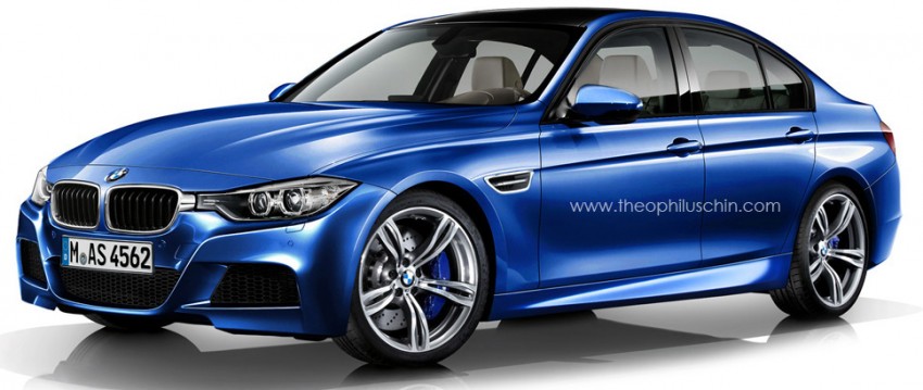 New BMW M3 Sedan Rendering by Theophilus Chin 73655