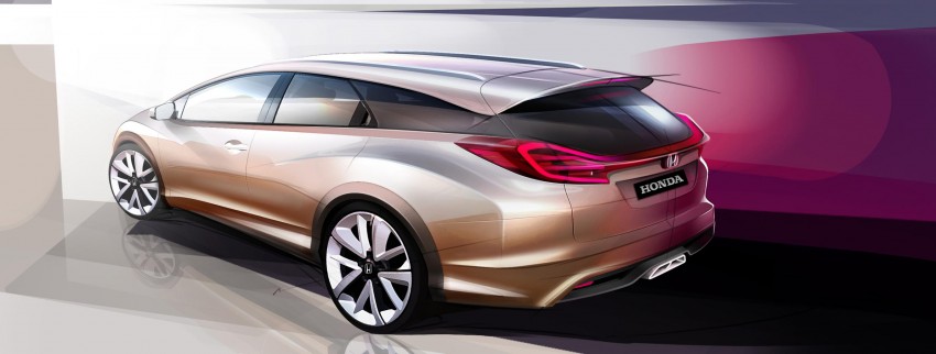 Honda Civic wagon concept, next-gen NSX concept and CR-V 1.6 i-DTEC to surface at Geneva show 153104
