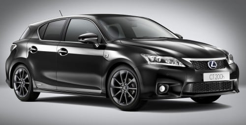 Lexus CT 200h F-Sport: bodykit and sportier suspension