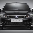 Lexus CT 200h F-Sport: bodykit and sportier suspension
