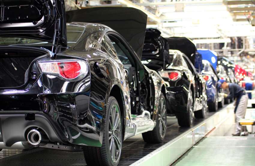 Subaru BRZ and Toyota GT 86 start production 94230