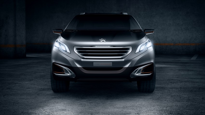 Peugeot Urban Crossover Concept hints at the future 102517