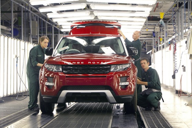 Jaguar Land Rover starts 24-hour production at Halewood to meet global Evoque demand