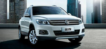 Long wheelbase Volkswagen Tiguan for Chinese market