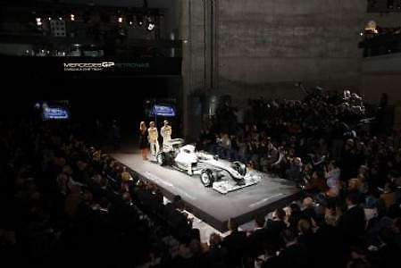 Mercedes GP Petronas racecar livery launch video