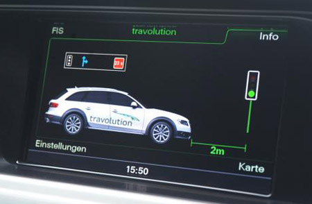 Audi travolution enables car-traffic light communication
