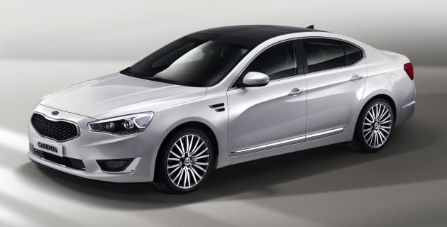 Kia Cadenza to be facelifted and upgraded for 2013