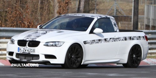 BMW M3 Ute Truck spotted at the Nurburgring!