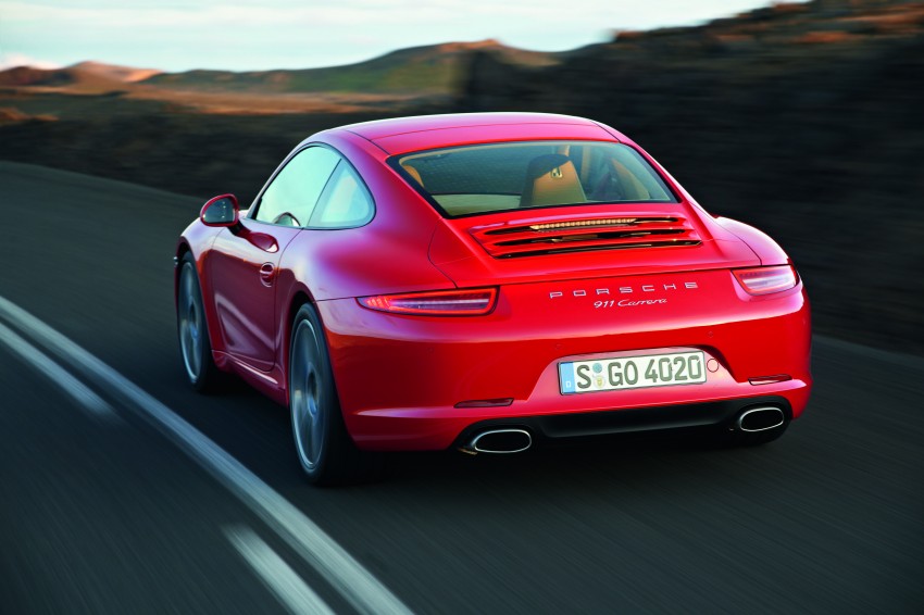 Seventh-gen Porsche 911, the 991, launched in Malaysia 88530