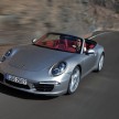New Porsche 911 Cabriolet gets magnesium frame soft top