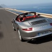 New Porsche 911 Cabriolet gets magnesium frame soft top