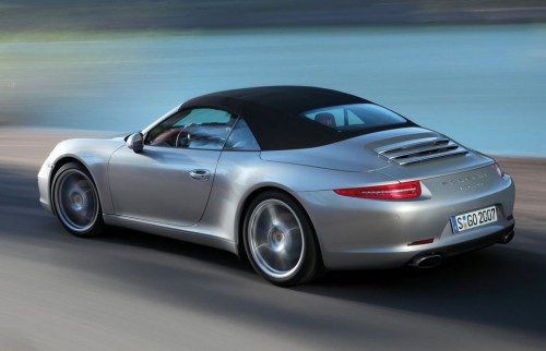 New Porsche 911 Cabriolet gets magnesium frame soft top