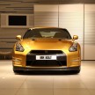 Usain Bolt inspires one-off gold-painted Nissan GT-R