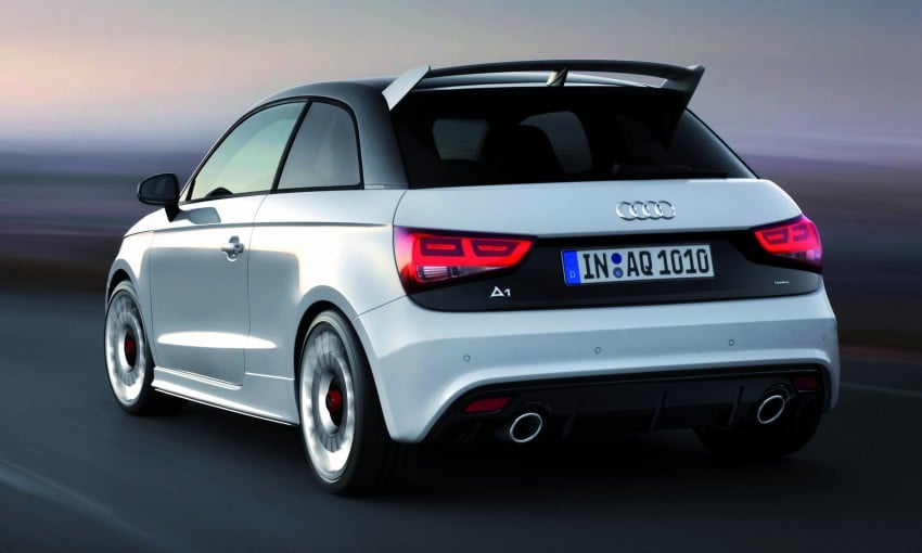 Audi A1 quattro: 256 hp and 350 Nm, only 333 units 81106