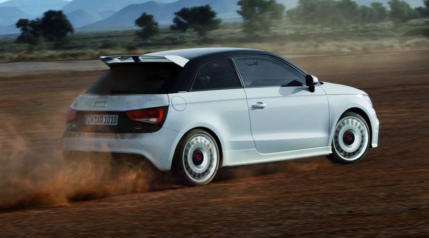 Audi A1 quattro: 256 hp and 350 Nm, only 333 units 81097