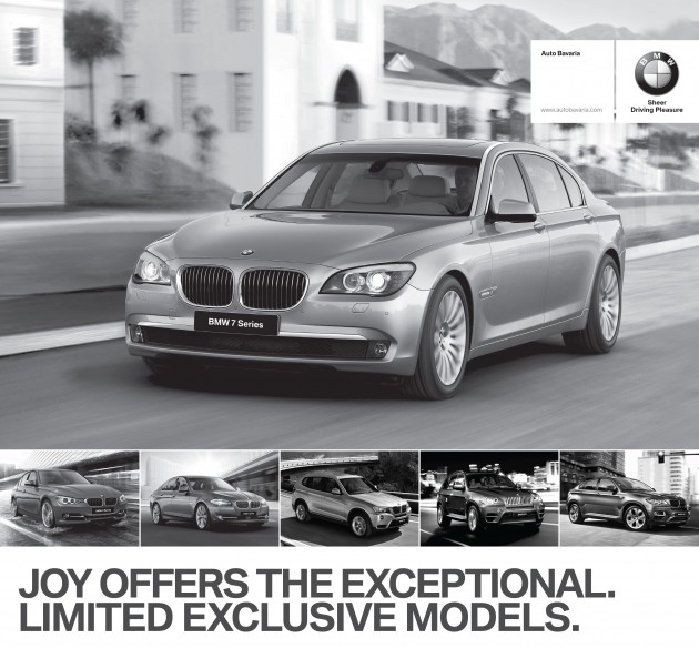 Auto Bavaria Sg Besi – low mileage pre-reg 3, 5, 7 and X event cars available on promotion [AD]