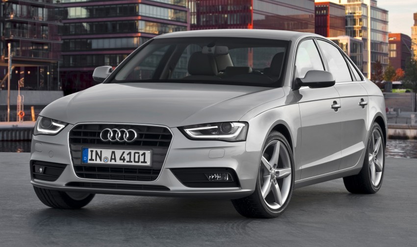 B8 Audi A4 range receive their mid-cycle facelift 74364