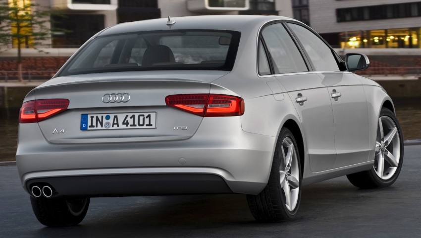 B8 Audi A4 range receive their mid-cycle facelift 74363