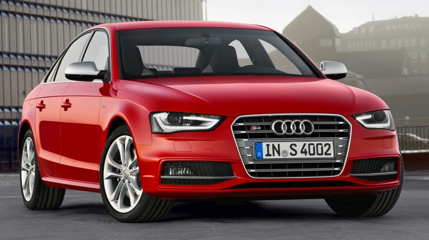 B8 Audi A4 range receive their mid-cycle facelift 74362