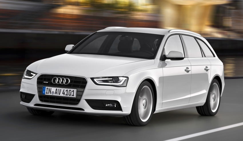 B8 Audi A4 range receive their mid-cycle facelift 74360