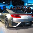 Acura NSX Concept previews next-gen Honda supercar