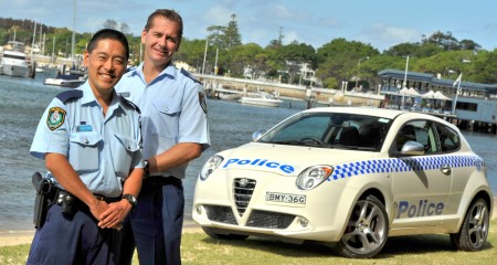 Sydney cops use Alfa MiTo patrol car to “attract attention”