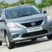 Nissan Almera previewed: a short drive on a test track