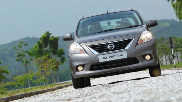 Nissan Almera previewed: a short drive on a test track