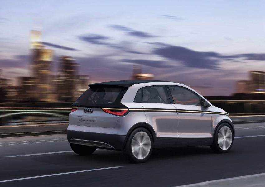 Frankfurt preview: Gallery of the Audi A2 Concept released 68211