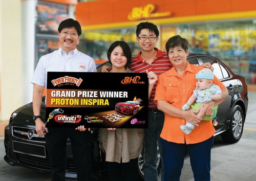 Last chance to join the BHPetrol Infiniti Fever Frenzy II to win a Proton Inspira and other great prizes