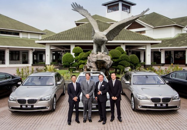 BMW 7-Series handed over as CIMB Classic official car