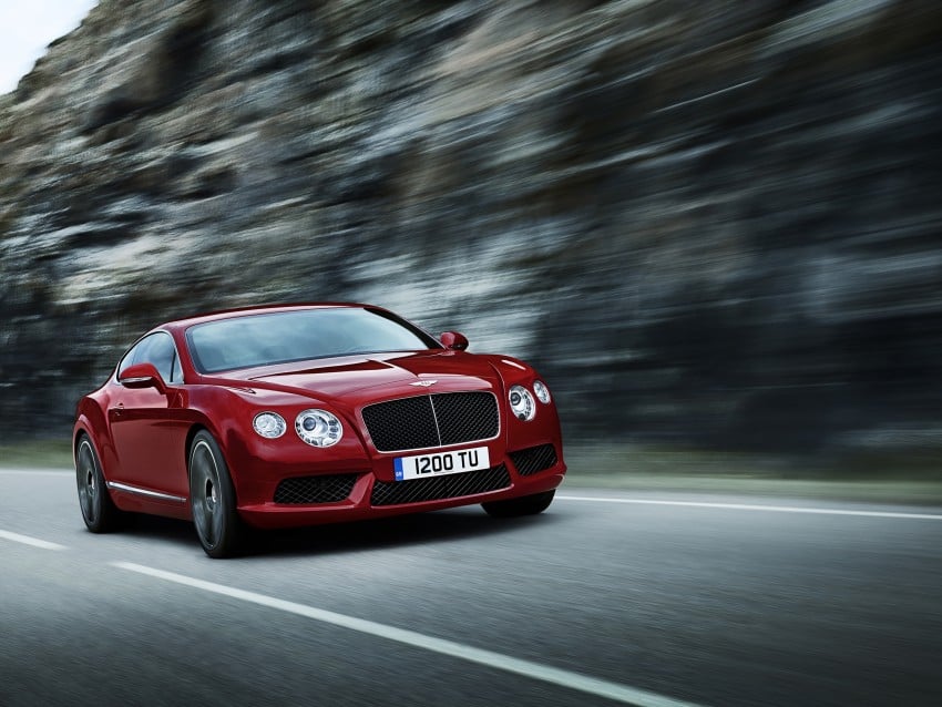 Bentley Continental V8 uses VAG’s new 4.0L twin-turbo V8 79611