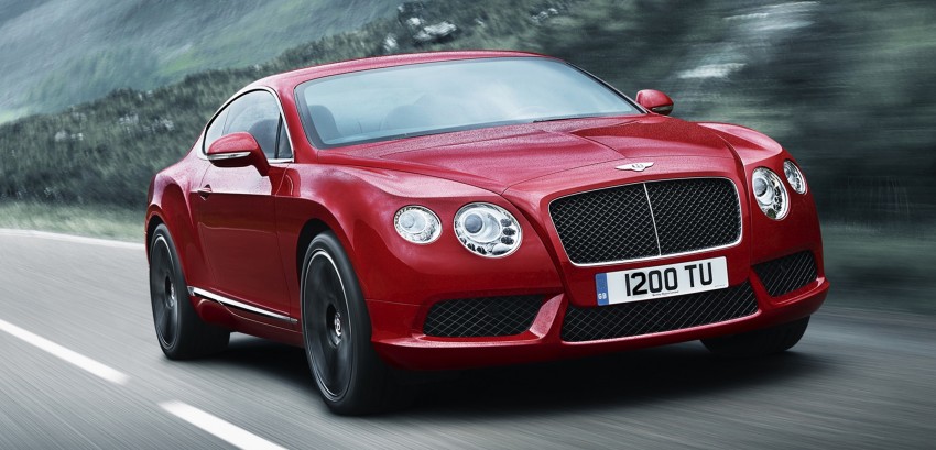 Bentley Continental V8 uses VAG’s new 4.0L twin-turbo V8 79608