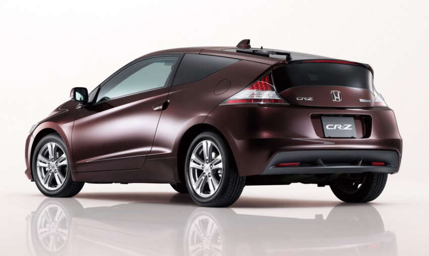 Honda CR-Z “Label α” – burgundy coloured special edition 85382