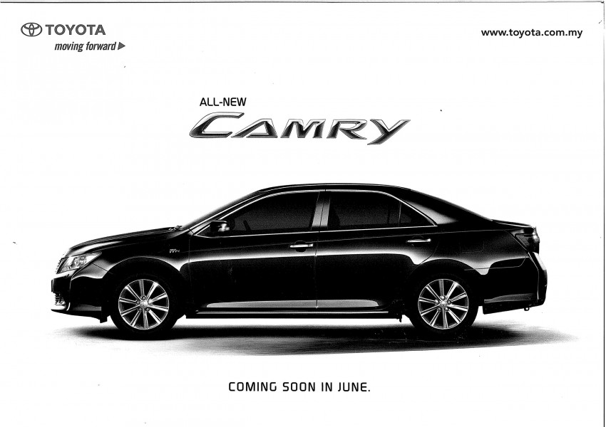 Toyota Camry – brochure leaked, and pix of Thai-market version offers a preview of the upcoming all-new car 96806
