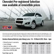 Chevrolet Captiva with G1M plates up to RM36k cheaper, this weekend only