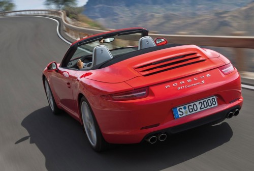 New Porsche 911 Cabriolet gets magnesium frame soft top