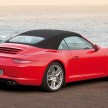 New Porsche 911 Cabriolet gets magnesium frame soft top