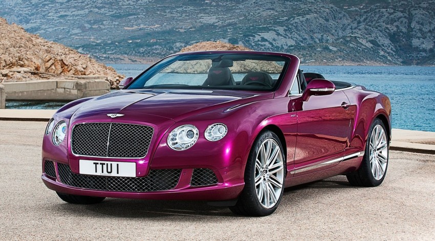 Bentley Continental GT Speed Convertible revealed 148144