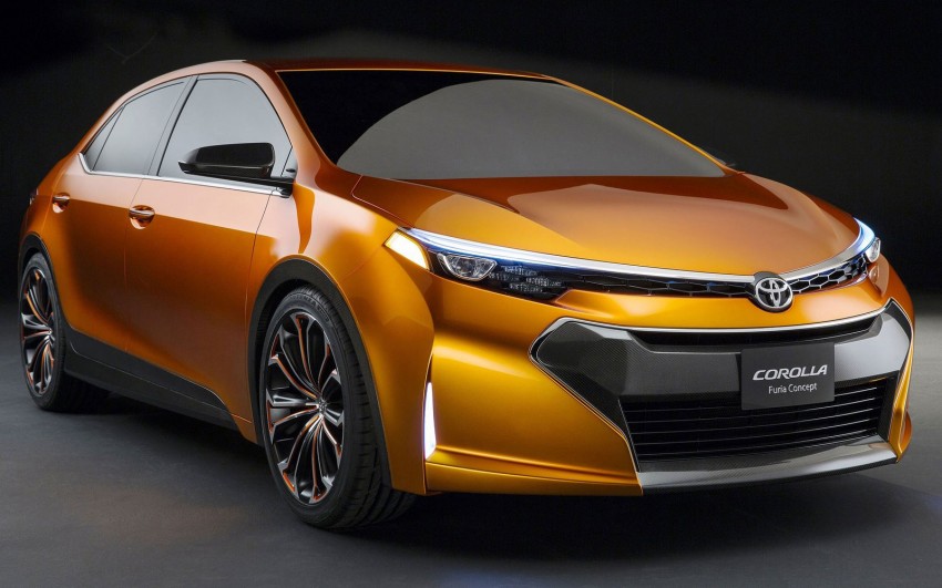 Toyota Corolla Furia Concept previews next-gen Corolla Altis – bigger body, edgier design 149899